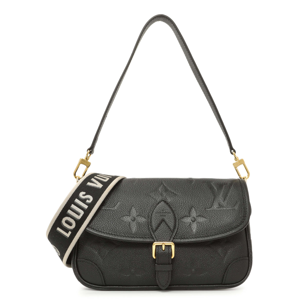 Louis Vuitton Black Empreinte Monogram Giant Diane Handbags Louis Vuitton