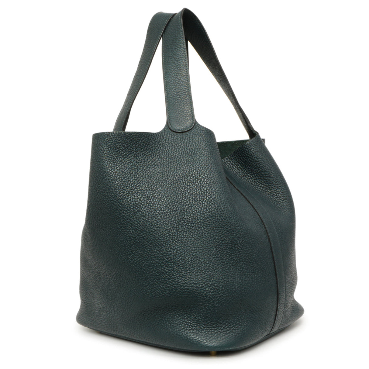 Hermes Vert Cypress Clemence Picotin Lock 26 Handbags Hermes