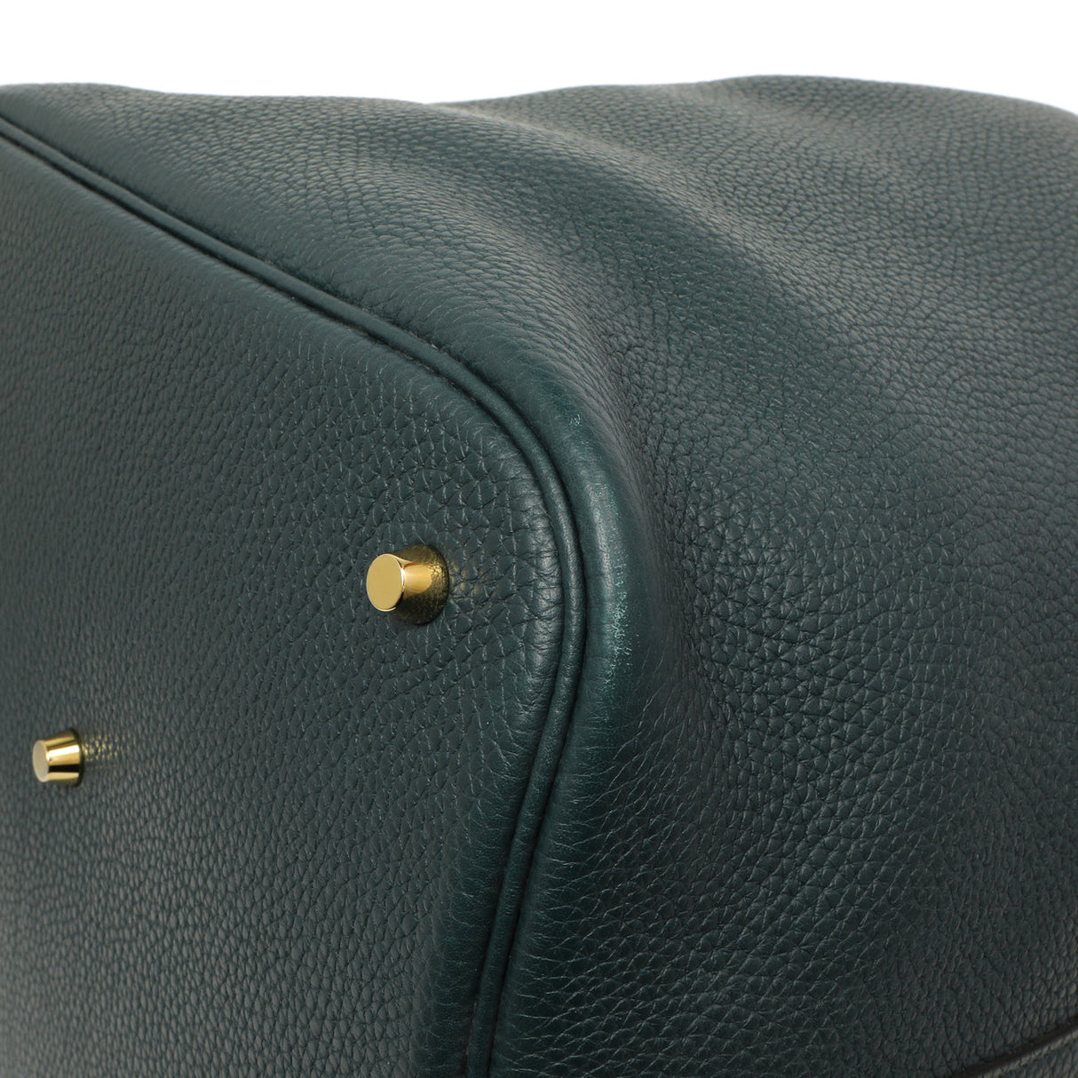 Hermes Vert Cypress Clemence Picotin Lock 26 Handbags Hermes