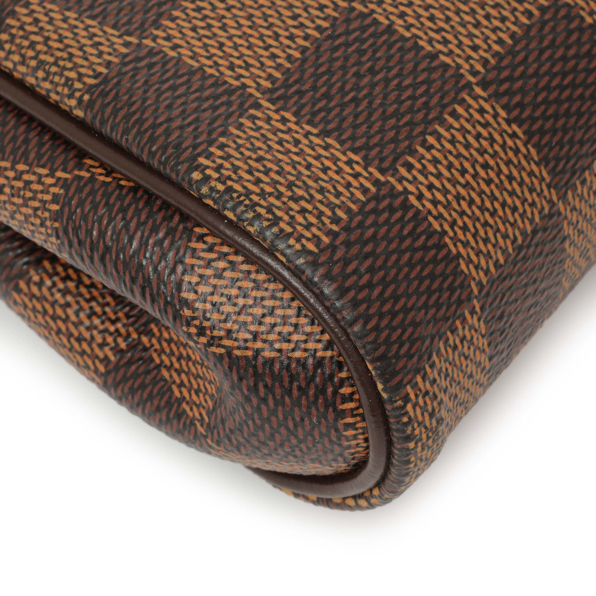 Louis Vuitton Damier Ebene Eva Clutch Handbags Louis Vuitton