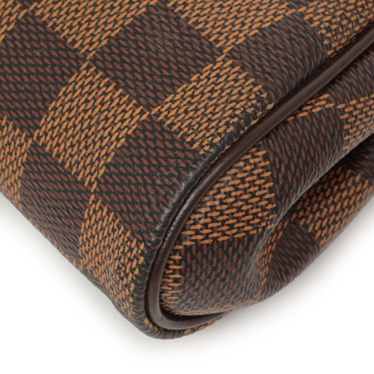 Louis Vuitton Damier Ebene Eva Clutch Handbags Louis Vuitton