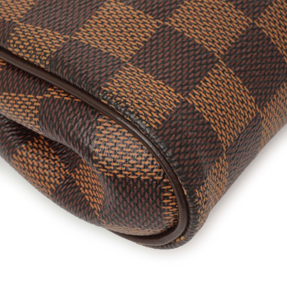 Louis Vuitton Damier Ebene Eva Clutch Handbags Louis Vuitton