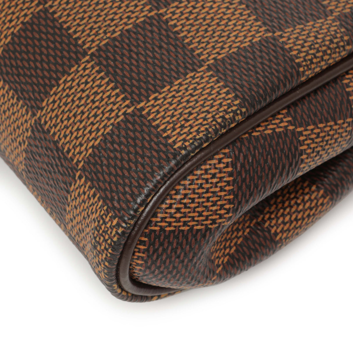 Louis Vuitton Damier Ebene Eva Clutch Handbags Louis Vuitton