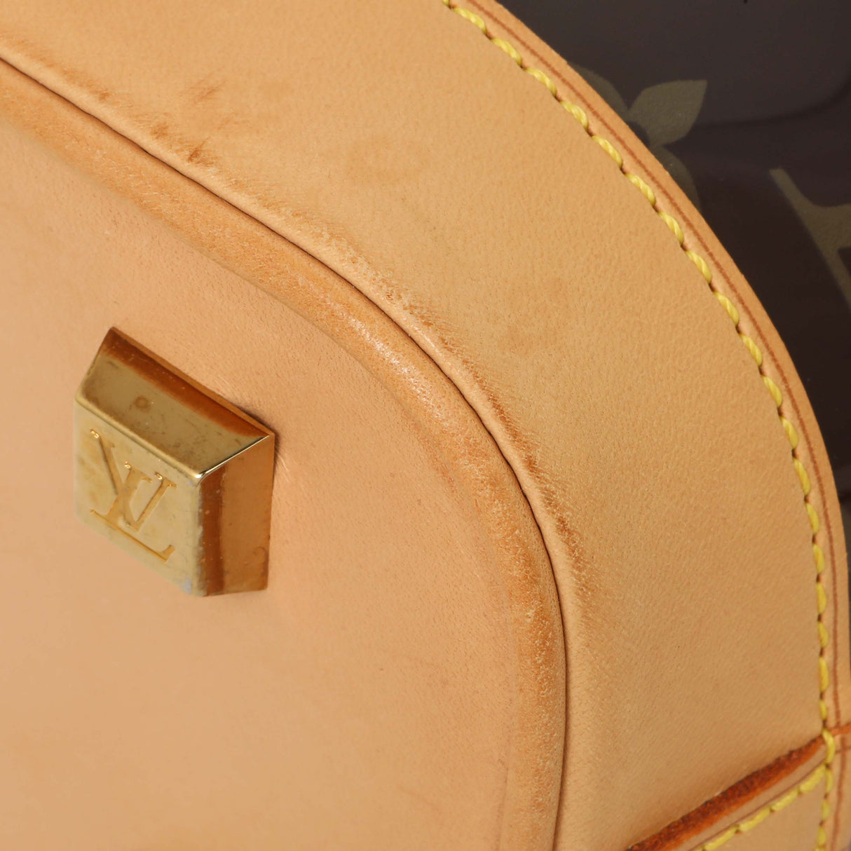 Louis Vuitton Monogram Vinyl Cabas Ambre PM Handbags Louis Vuitton