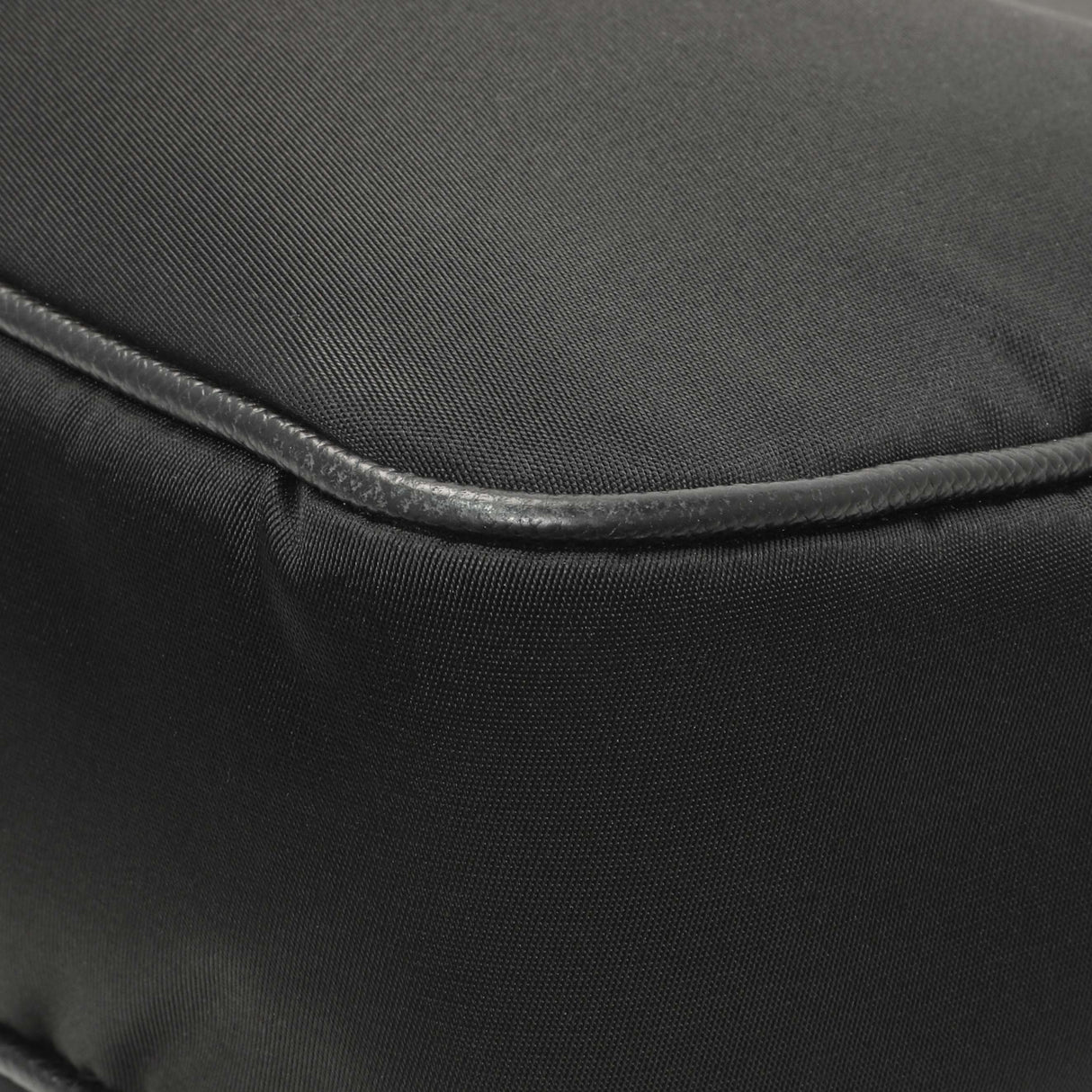 Prada Black Re-Nylon Saffiano Double Pouch Shoulder Bag Handbags Prada