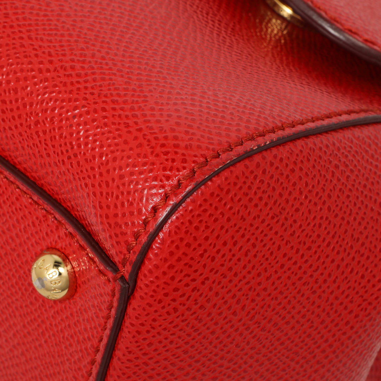 Dolce & Gabanna Red Calfskin Medium Miss Sicily Handbags Dolce & Gabbana