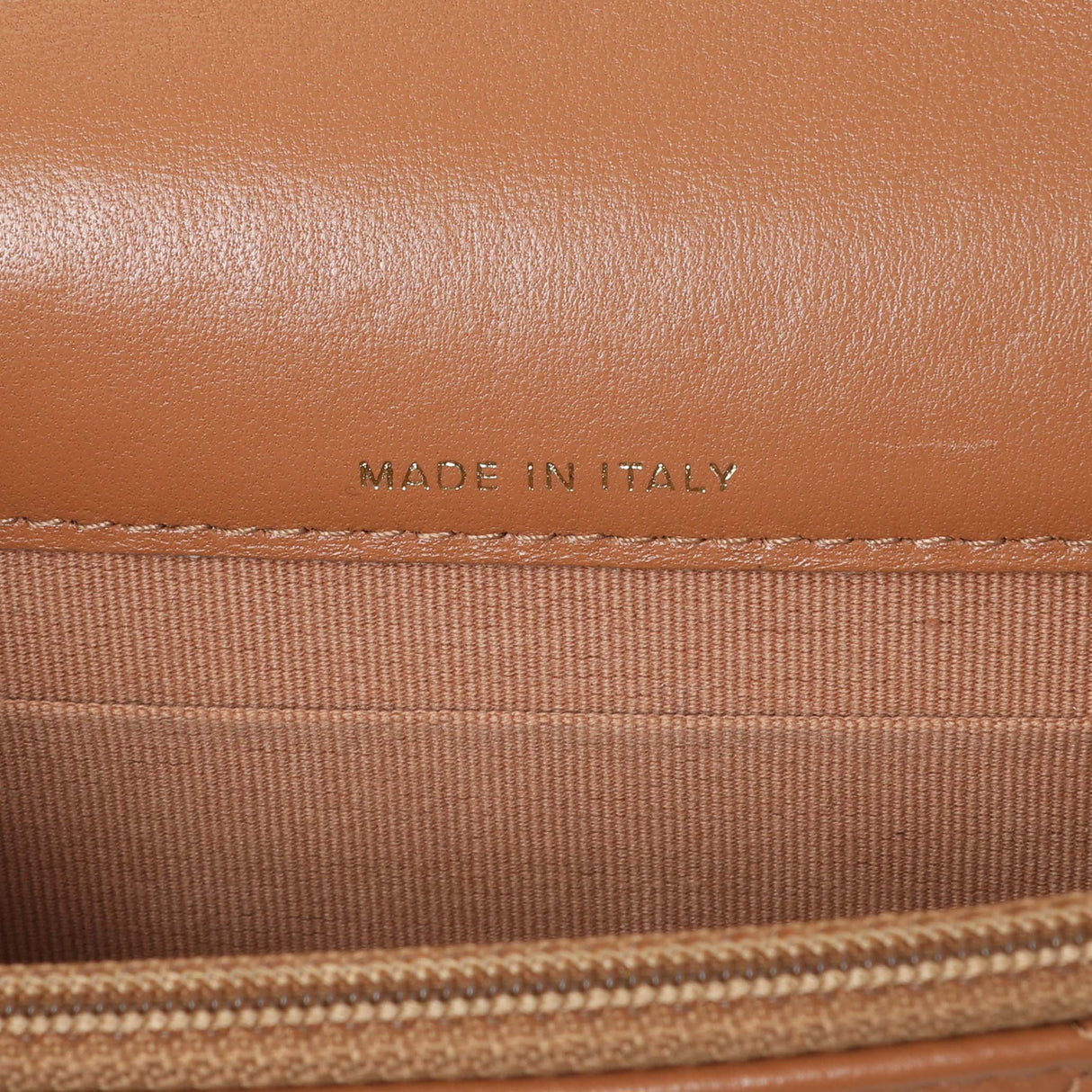 Chanel Brown Lambskin Quilted Chanel 19 Glasses Case With Chain Handbags Chanel