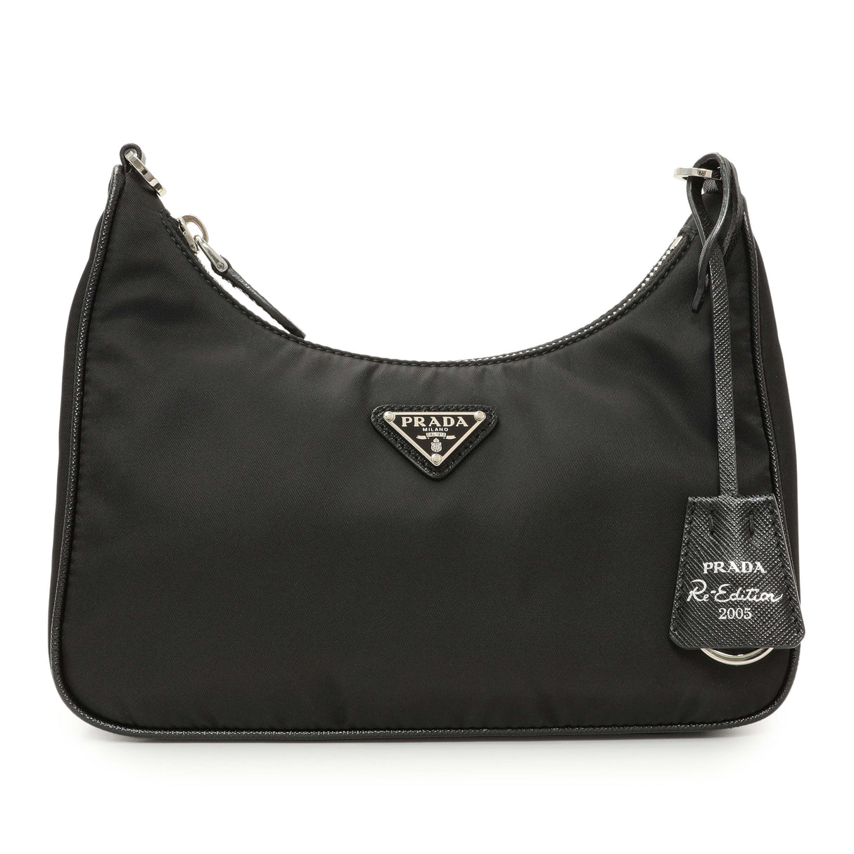 Prada Black Re-Nylon Re-Edition 2005 Shoulder Bag Handbags Prada