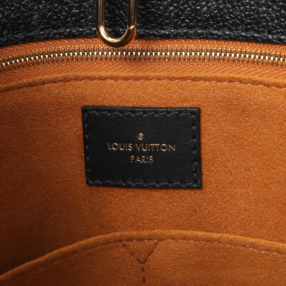 Louis Vuitton Black Empreinte Monogram Giant OnTheGo MM Handbags Louis Vuitton