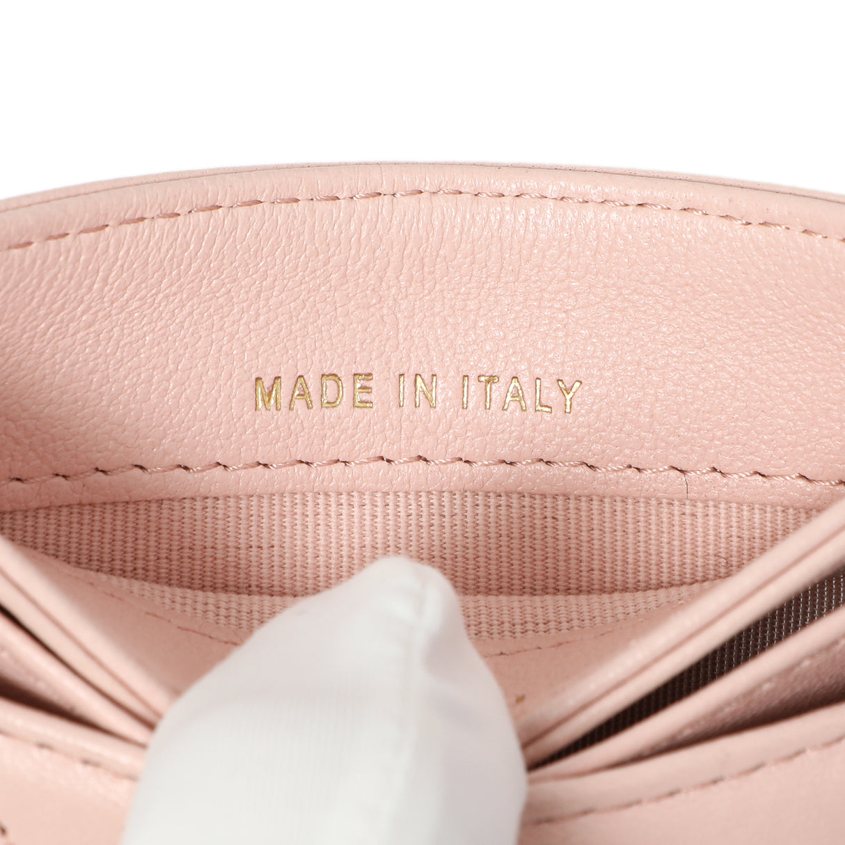 Chanel Pink Quilted Lambskin Card Holder Accessories Chanel