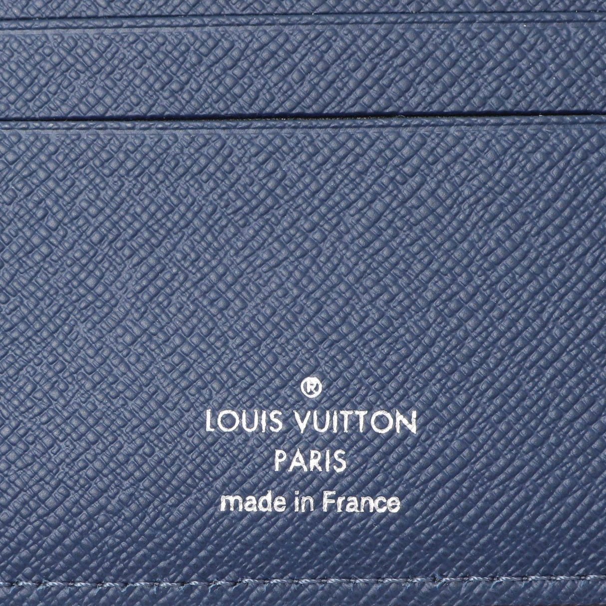 Louis Vuitton Cobalt Epi Initials Multiple Wallet Accessories Louis Vuitton