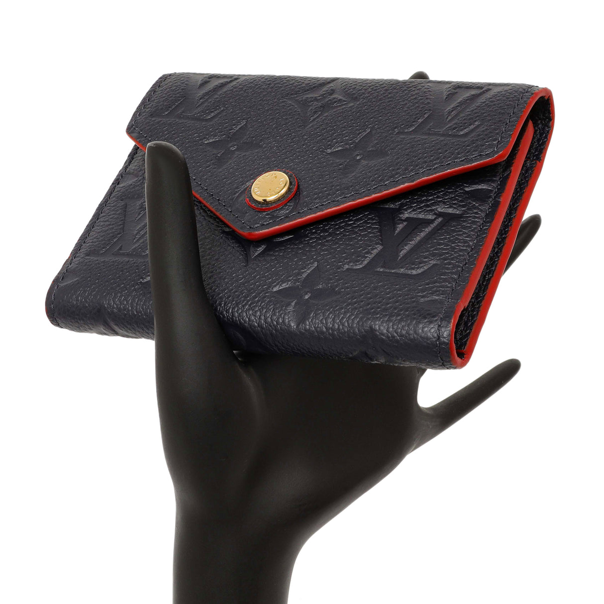 Louis Vuitton Marine Rouge Empreinte Victorine Wallet Accessories Louis Vuitton