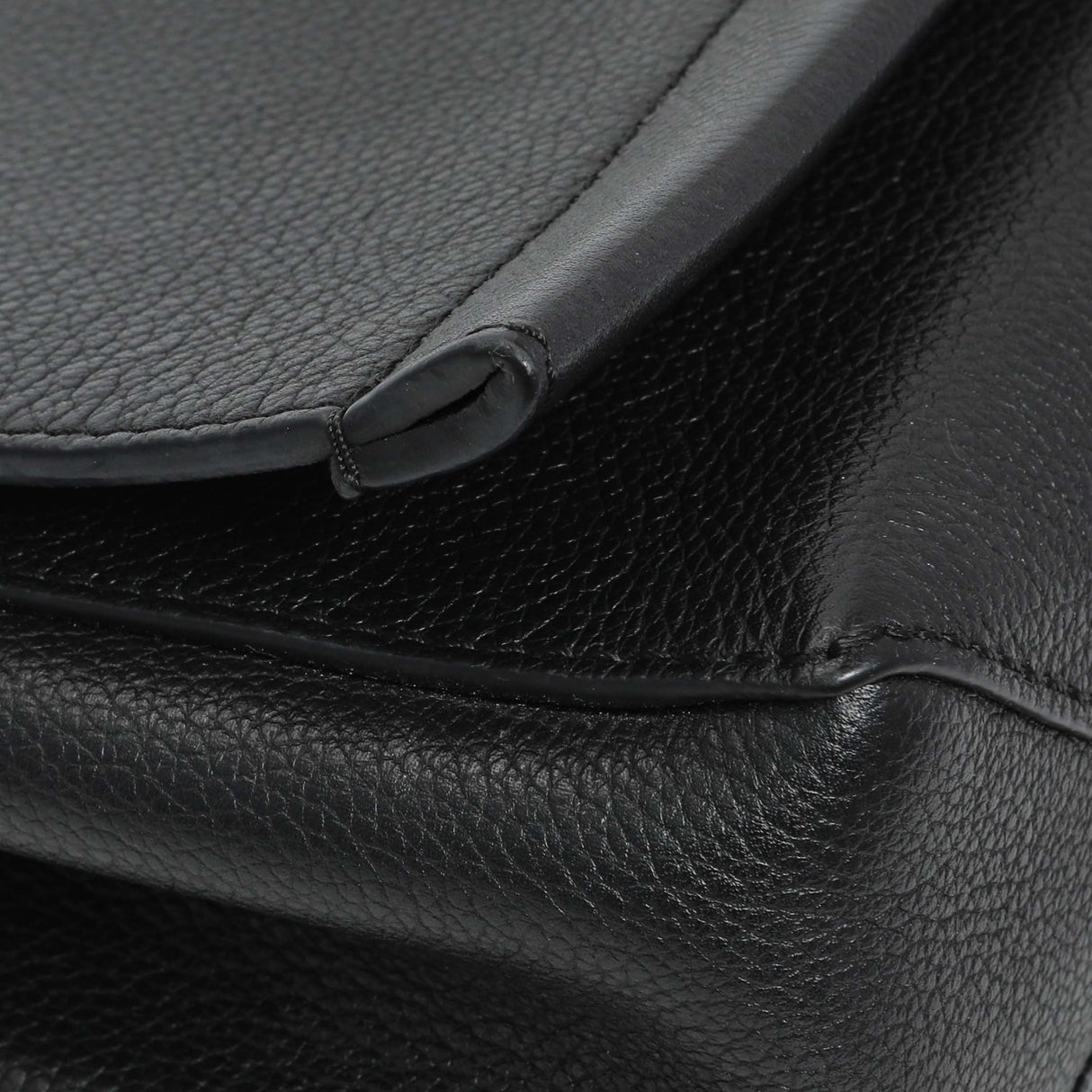 Louis Vuitton Black Soft Calfskin Lockme II Chain Bag BB Handbags Louis Vuitton