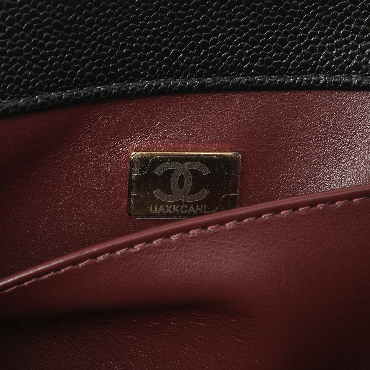 Chanel Black Caviar Medium Business Affinity Flap Handbags Chanel