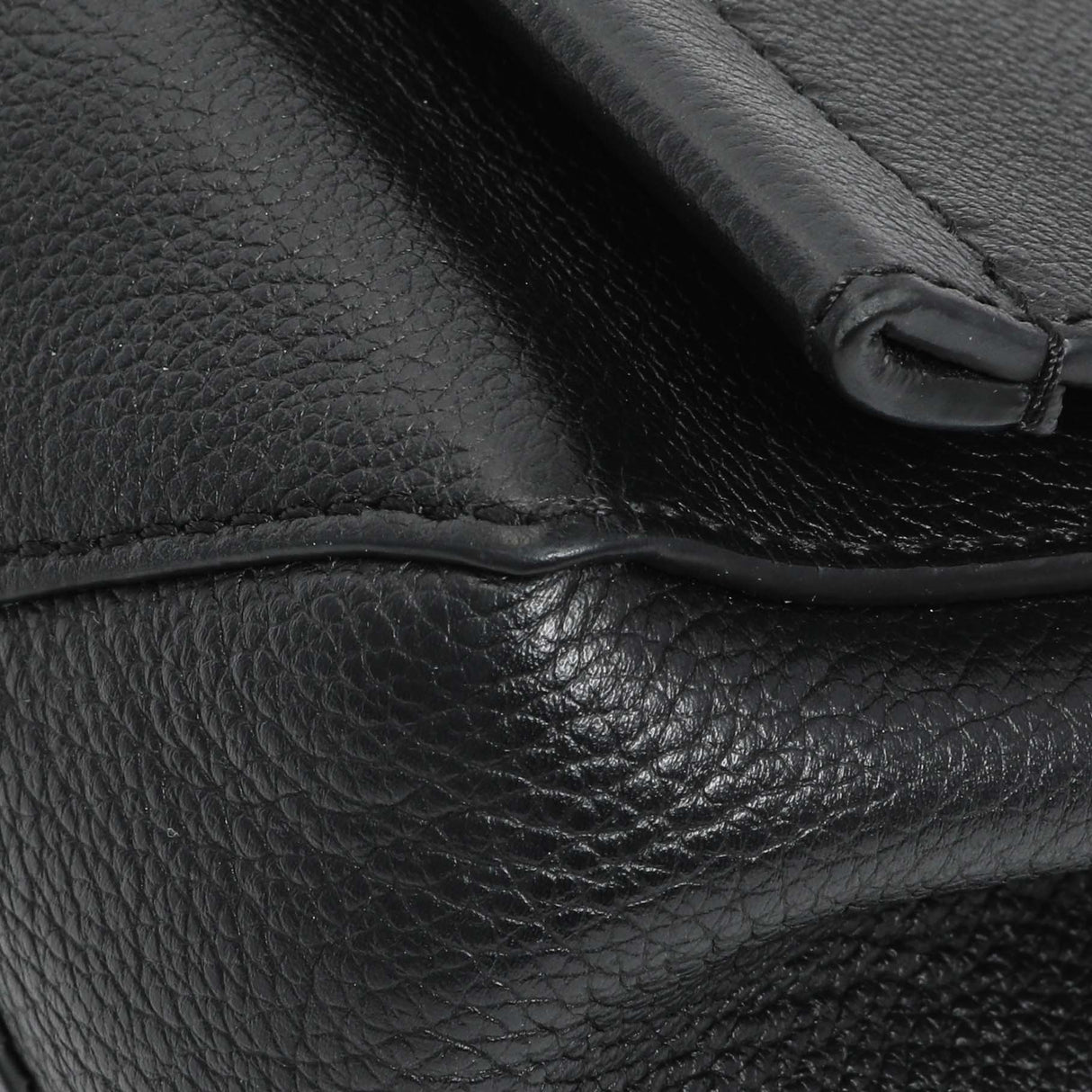 Louis Vuitton Black Soft Calfskin Lockme II Chain Bag BB Handbags Louis Vuitton