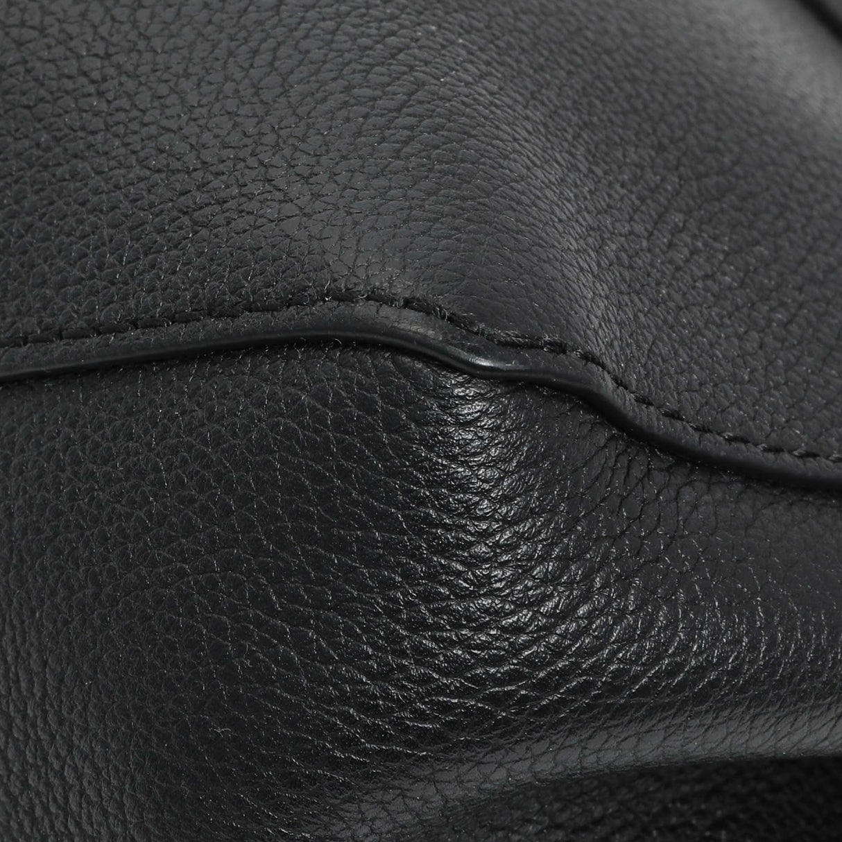 Louis Vuitton Black Soft Calfskin Lockme II Chain Bag BB Handbags Louis Vuitton