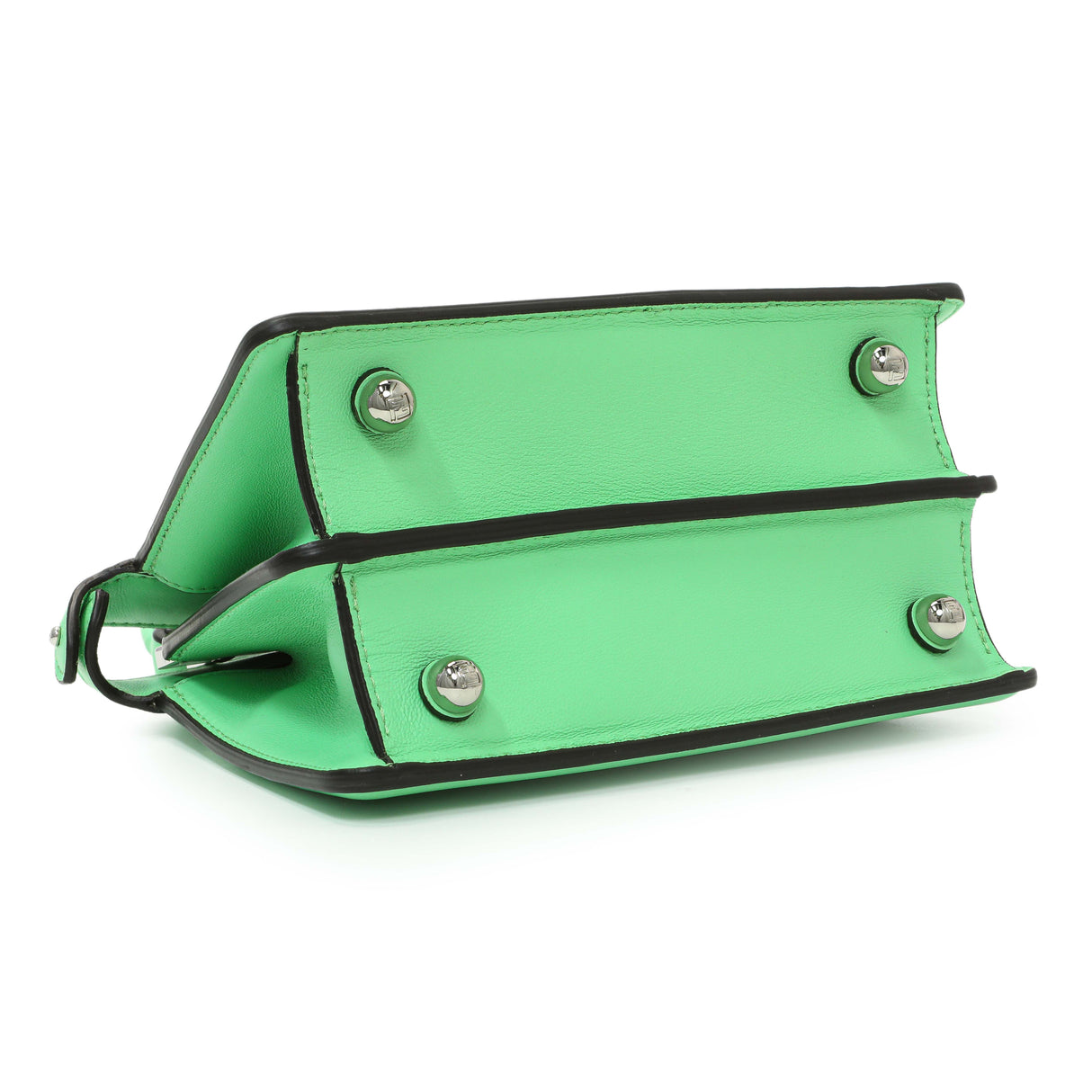 Fendi Edamame Shiny Nappa Petite Peekaboo I SEE U Satchel Handbags Fendi