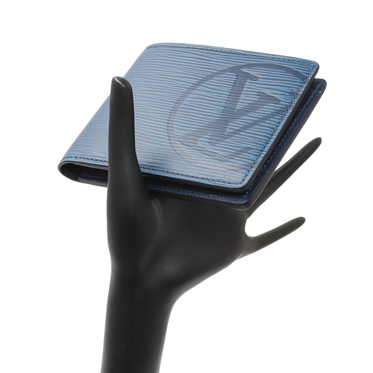 Louis Vuitton Cobalt Epi Initials Multiple Wallet Accessories Louis Vuitton