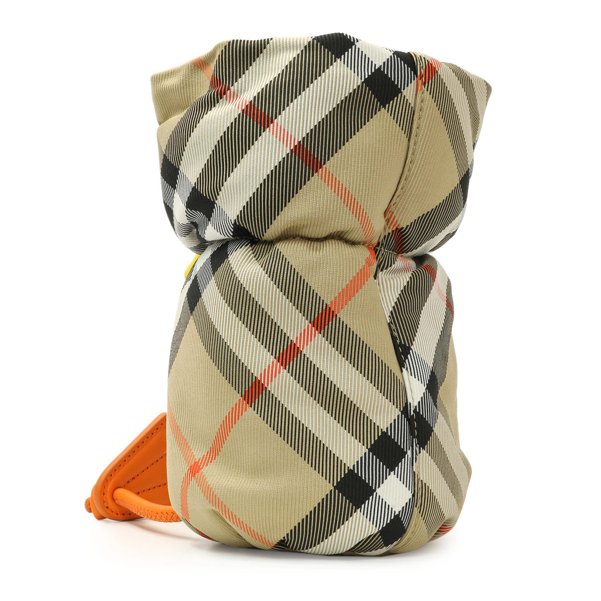 Burberry Sand Check Nylon Duck Bottle Holder Accessories Burberry