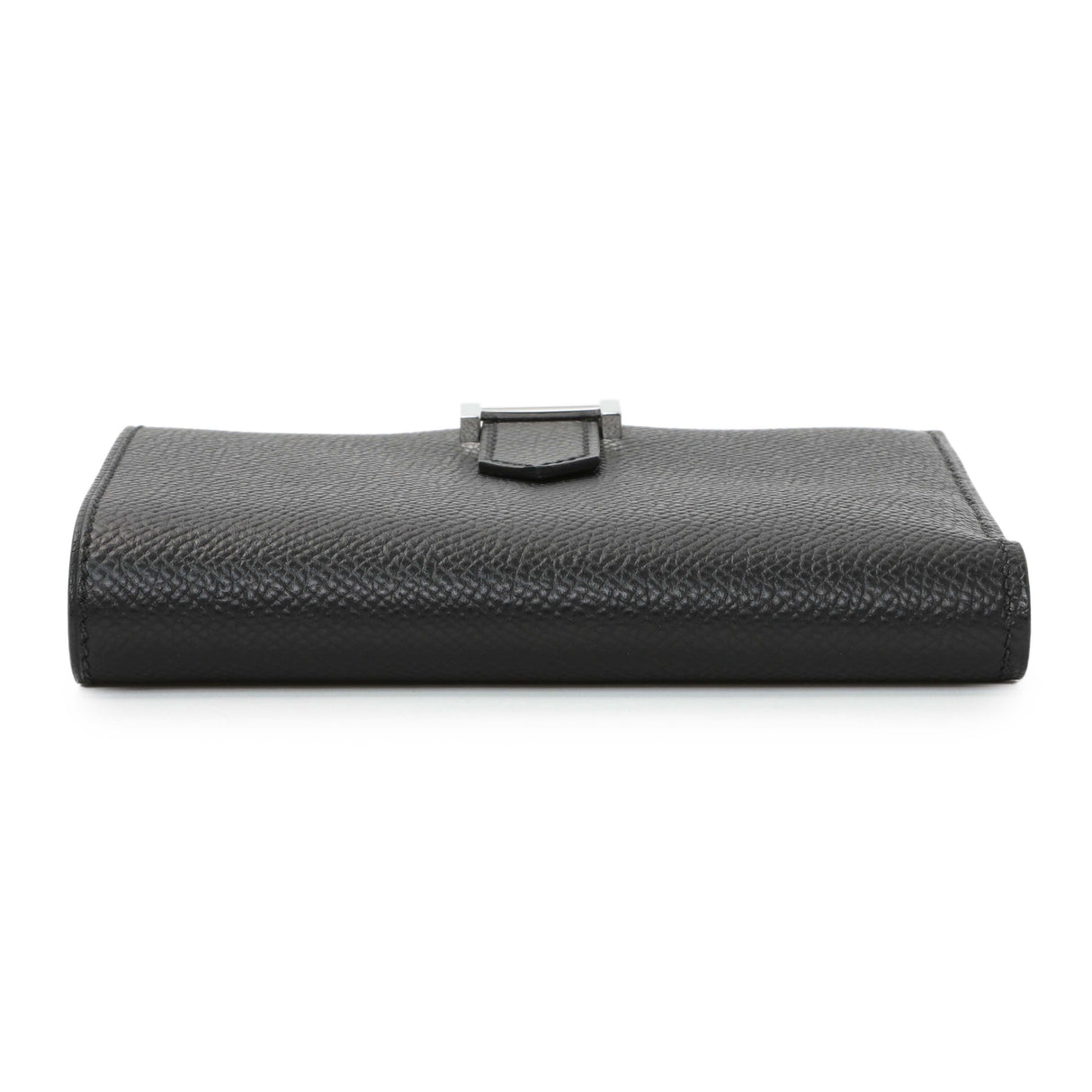 Hermes Black Epsom Bearn Compact Wallet Accessories Hermes