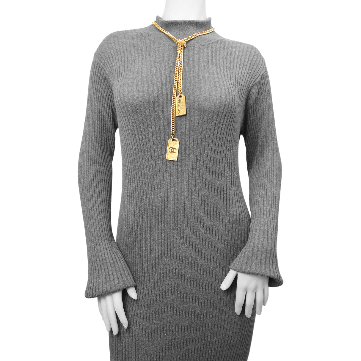 Chanel Rue Cambon Dog Tag Necklace Designer Jewellery Chanel