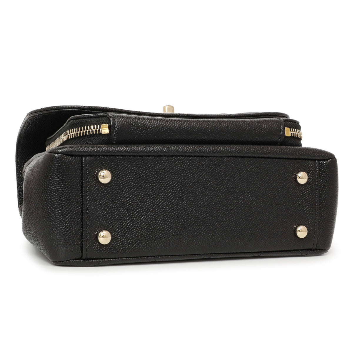 Chanel Black Caviar Medium Business Affinity Flap Handbags Chanel