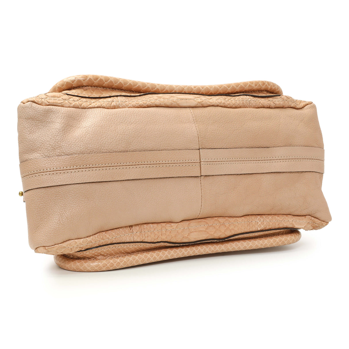 Chloe Nude Python Medium Paraty Handbags Chloe