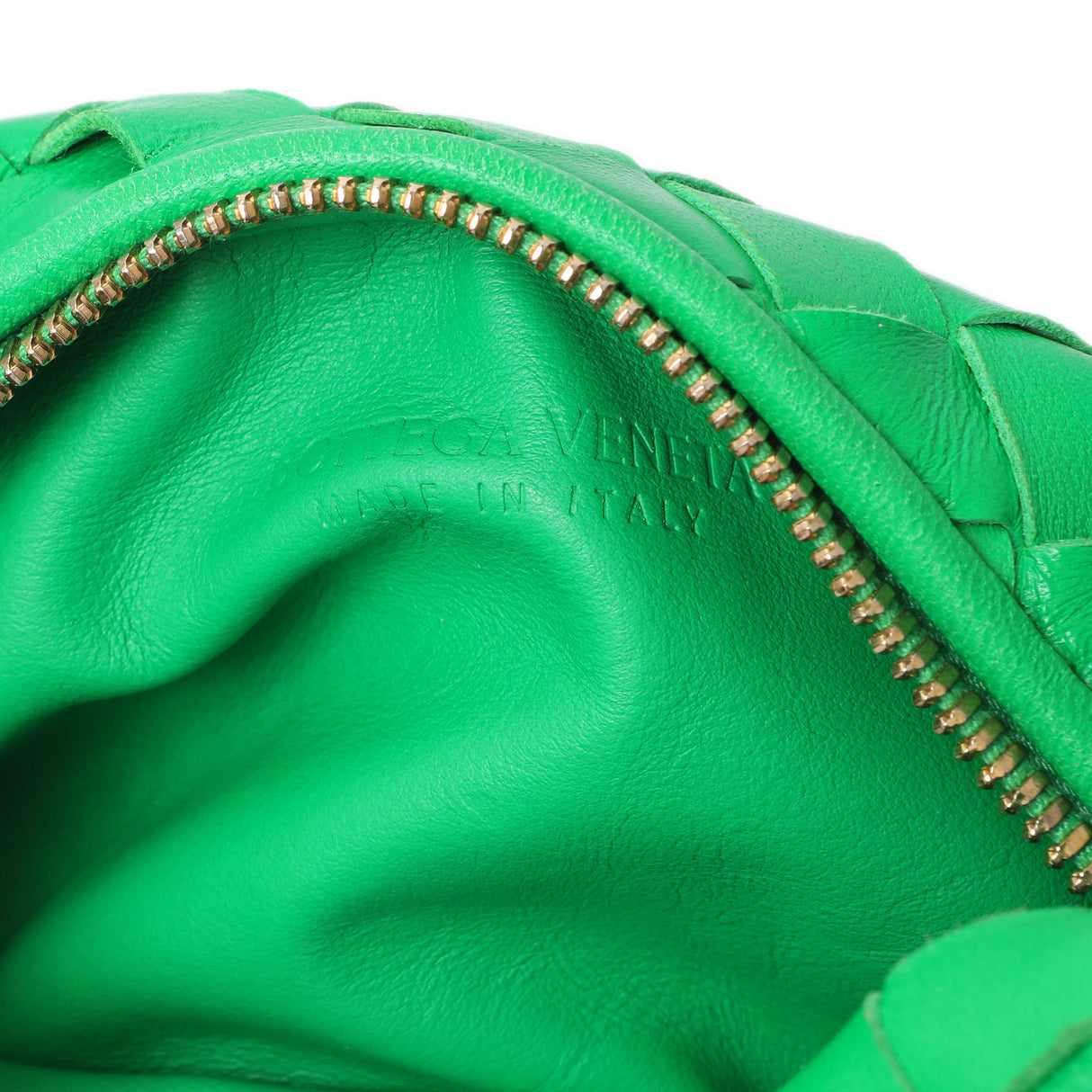 Bottega Veneta Parakeet Nappa Intrecciato Mini Jodie Handbags Bottega Veneta