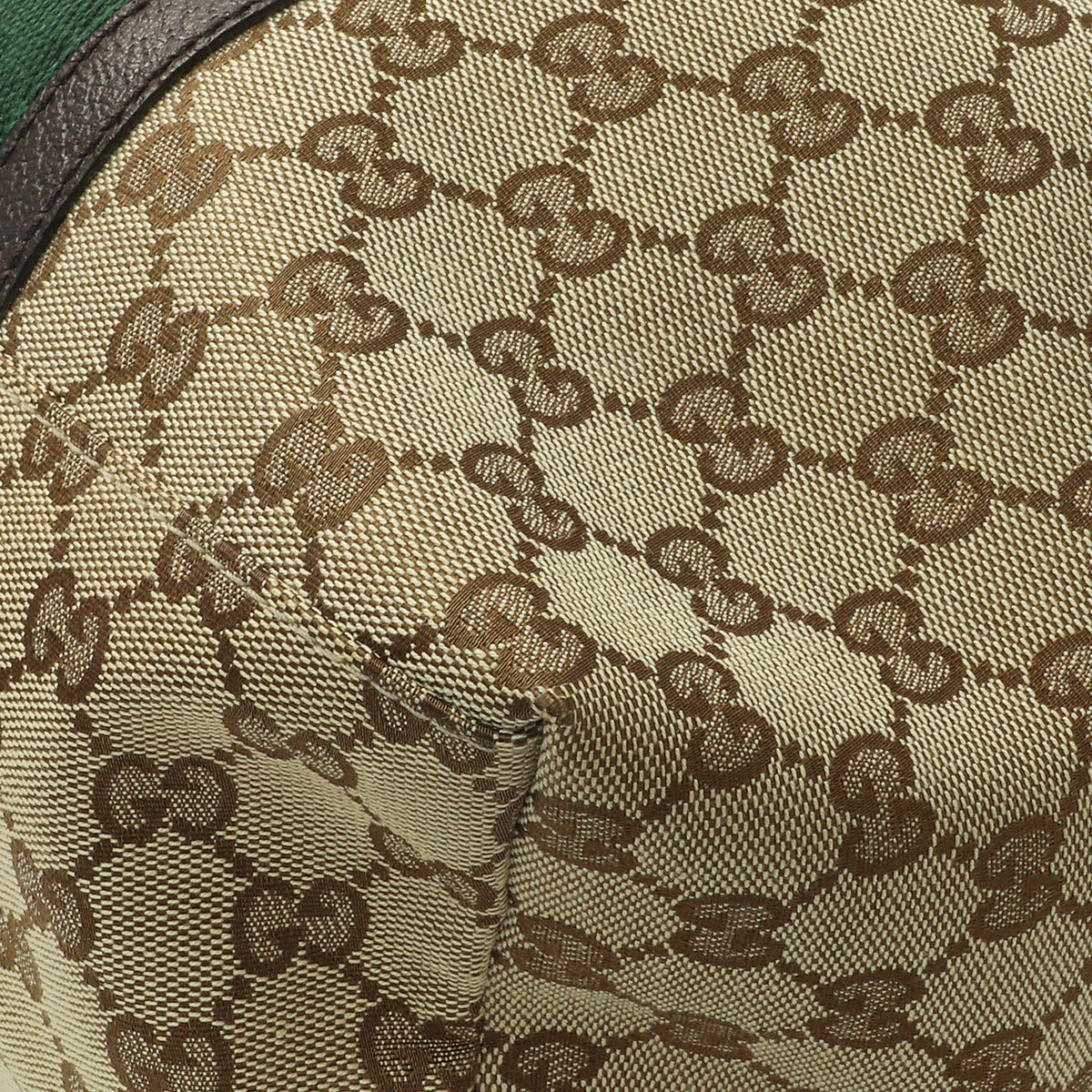 Gucci Brown GG Supreme Canvas Web Backpack Handbags Gucci