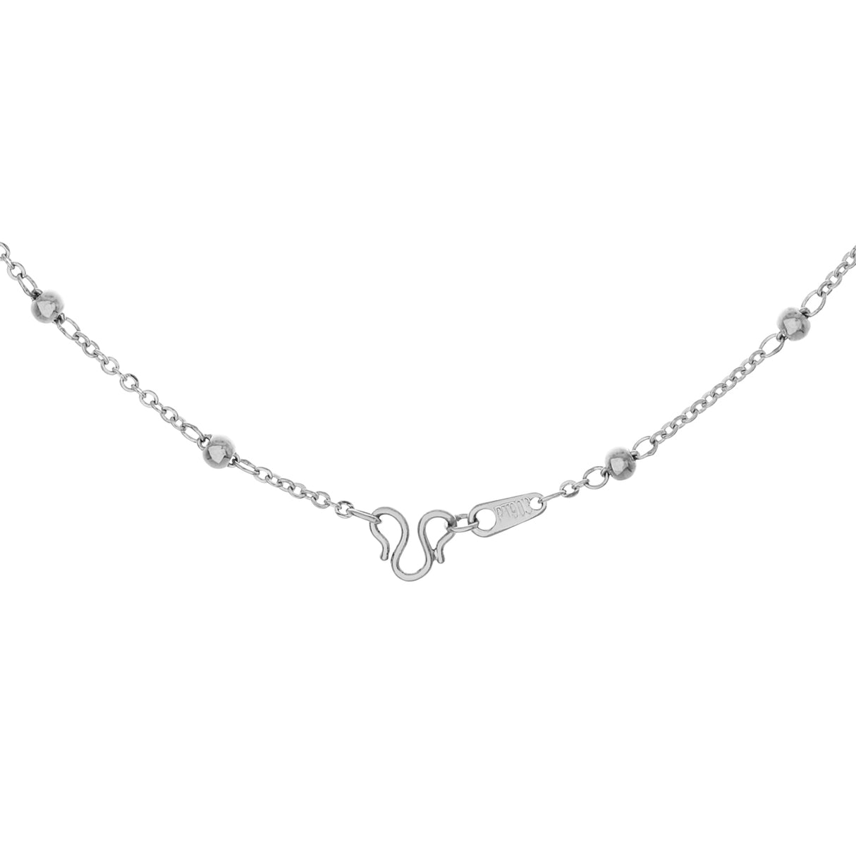Platinum Bead Chain Fine Jewellery Modaselle
