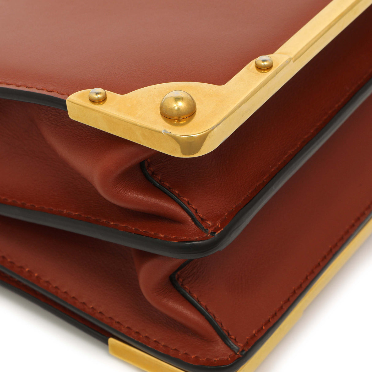 Prada Cotto Nero City Calf Saffiano Cahier Bag Handbags Prada