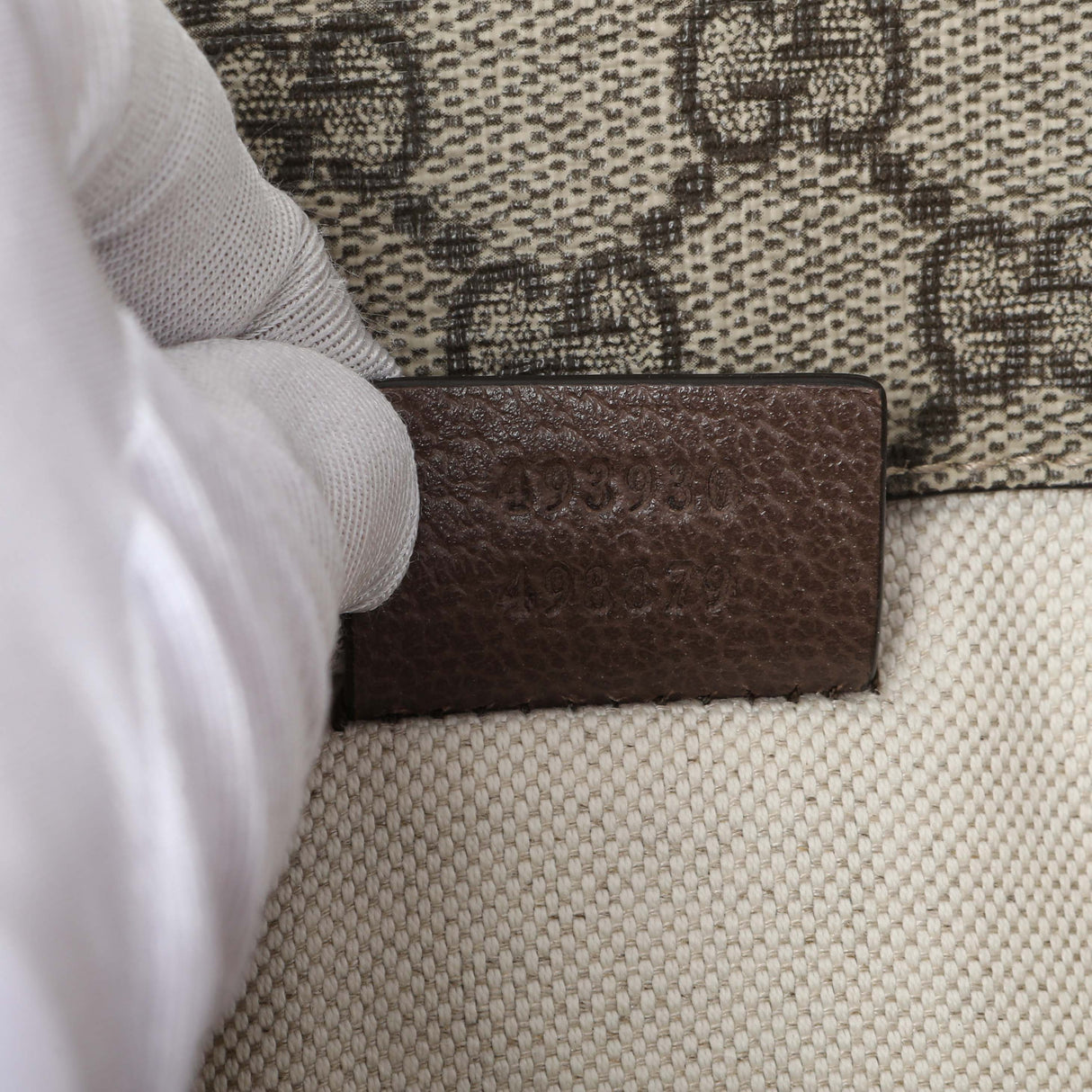 Gucci GG Supreme Monogram Neo Vintage Web Belt Bag Handbags Gucci