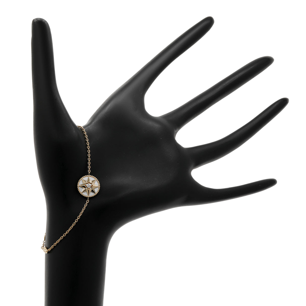 Christian Dior 18K Yellow Gold Rose des Vents Bracelet Designer Jewellery Christian Dior