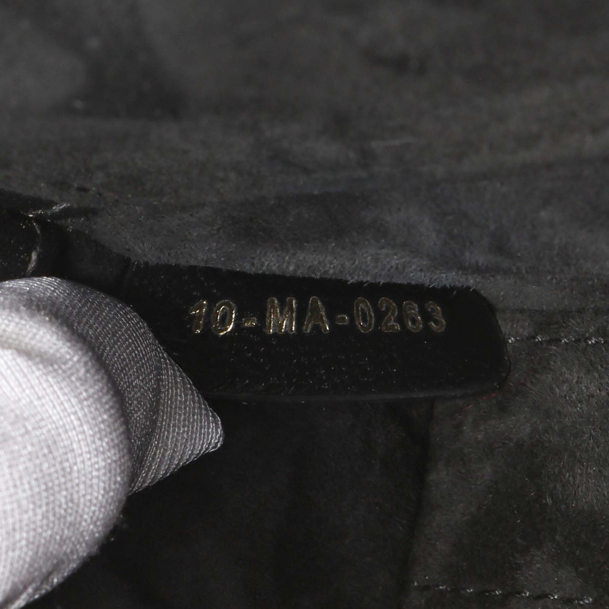 Christian Dior Black Lambskin Cannage Micro Lady D-Joy Handbags Christian Dior