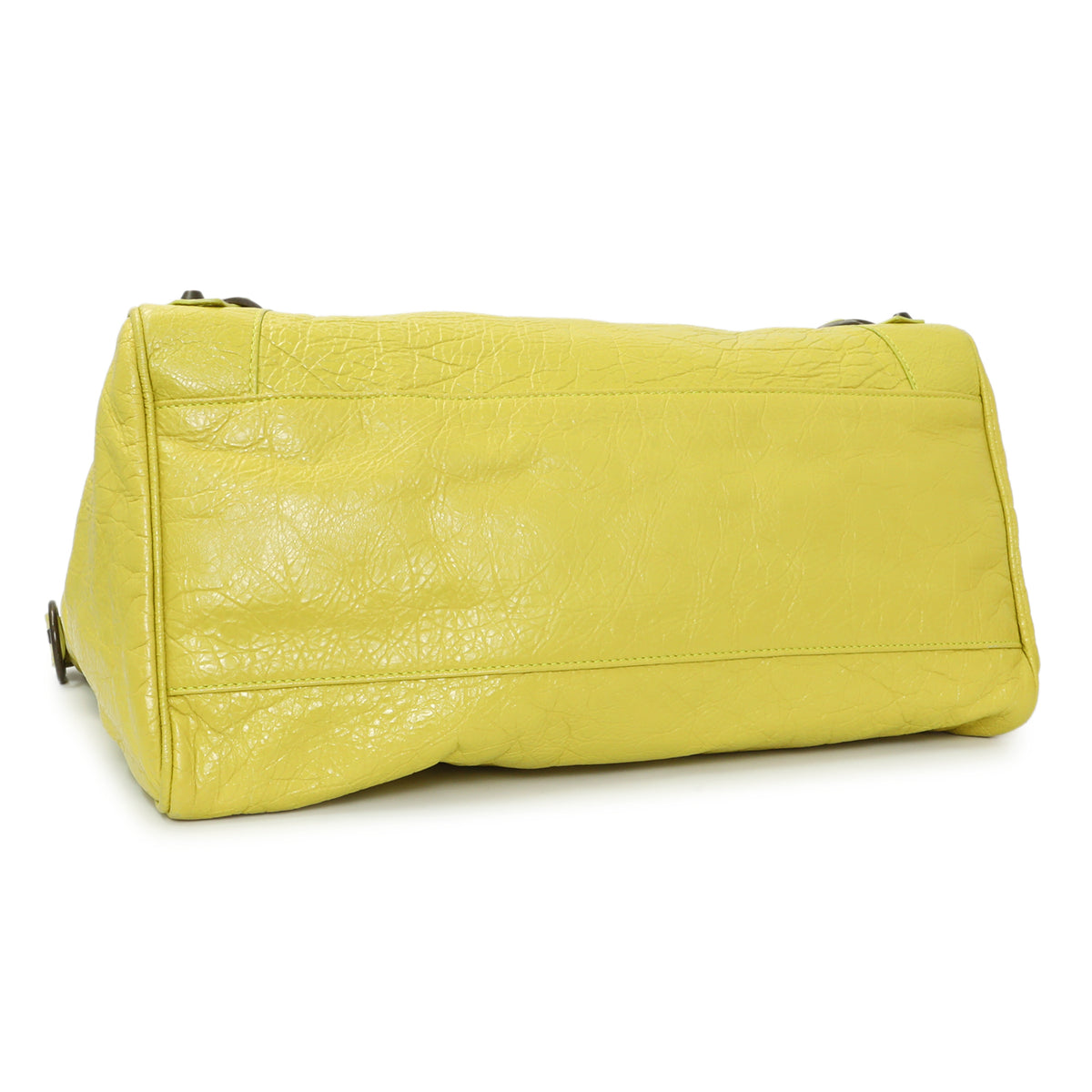 Balenciaga Lime Agneau Classic Hardware Velo Handbags Balenciaga