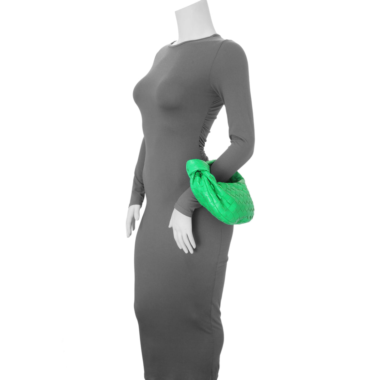 Bottega Veneta Parakeet Nappa Intrecciato Mini Jodie Handbags Bottega Veneta