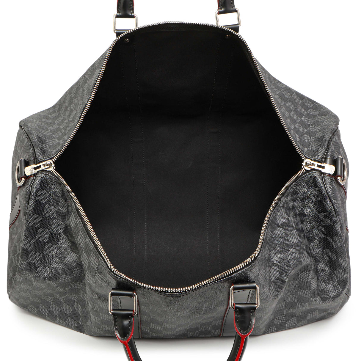 Louis Vuitton Damier Graphite Keepall 55 Bandouliere Handbags Louis Vuitton