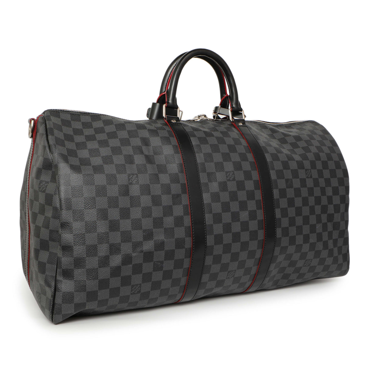 Louis Vuitton Damier Graphite Keepall 55 Bandouliere Handbags Louis Vuitton