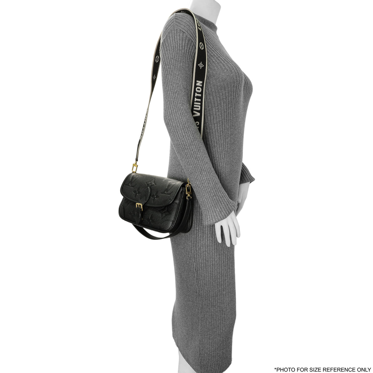 Louis Vuitton Black Empreinte Monogram Giant Diane Handbags Louis Vuitton