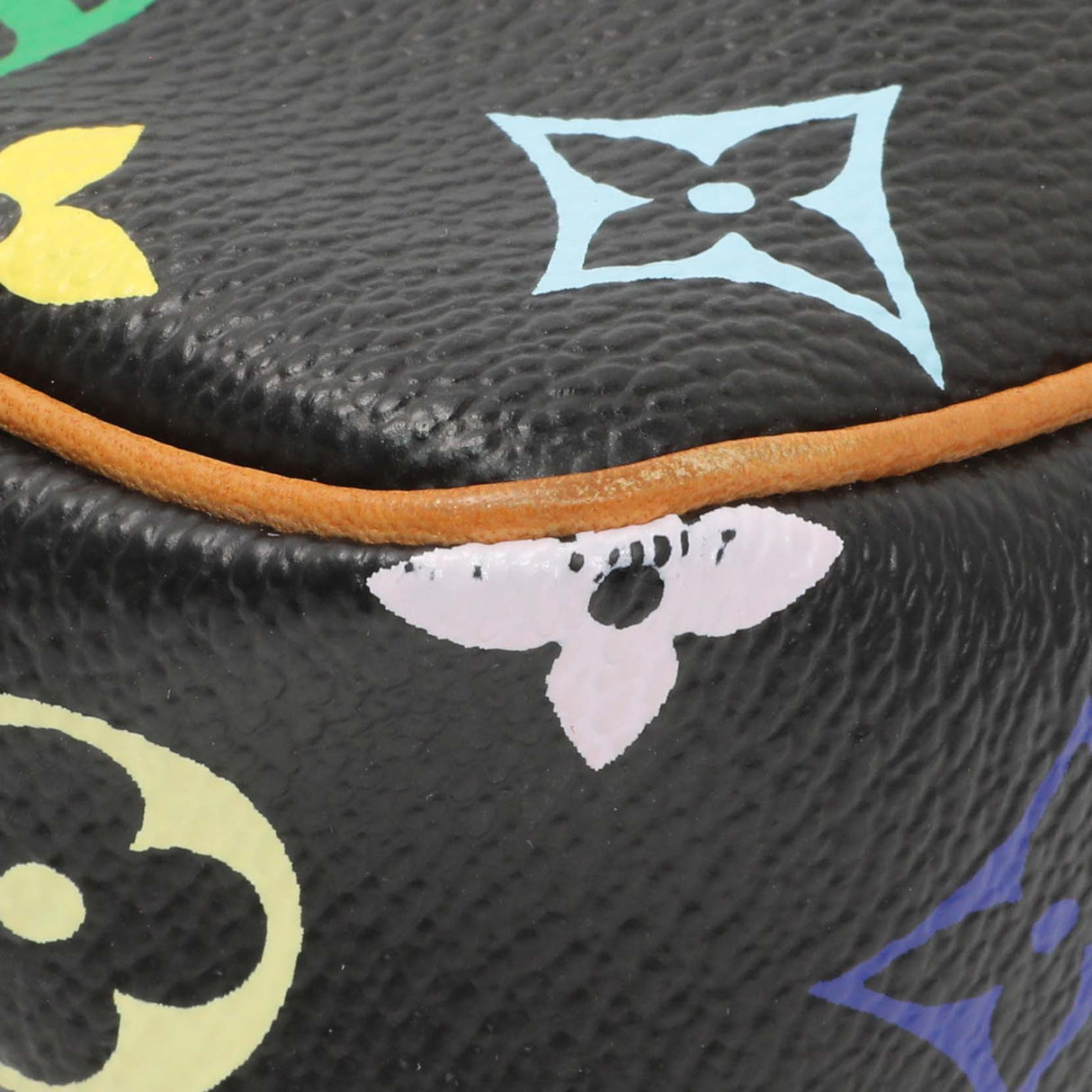 Louis Vuitton Black Monogram Multicolor Pochette Accessories Handbags Louis Vuitton