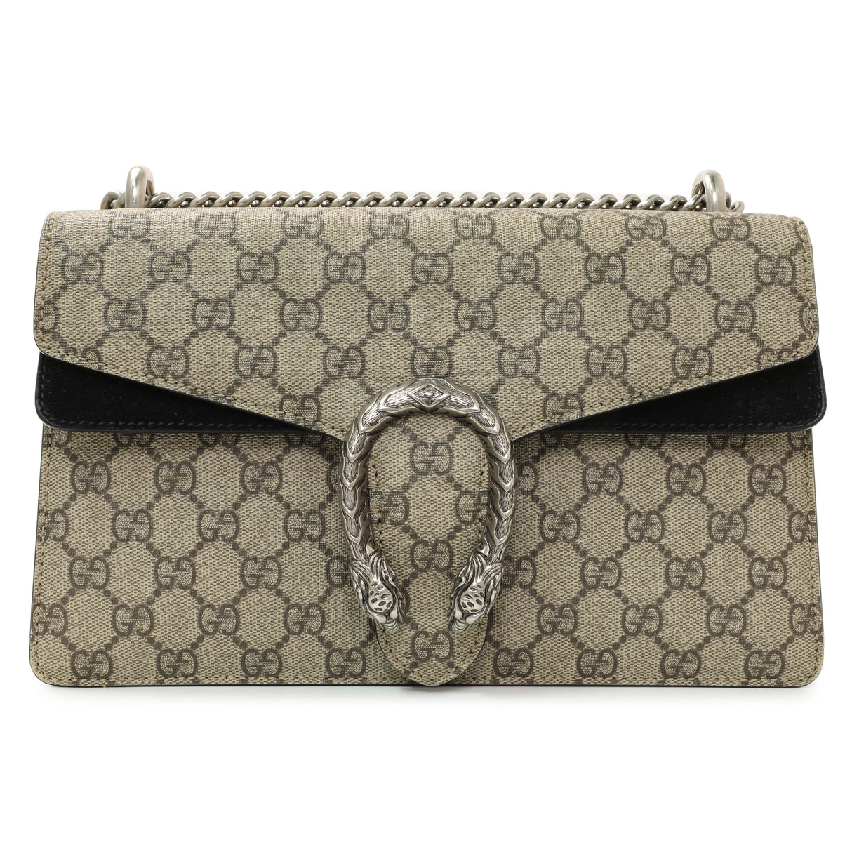 Gucci GG Supreme Monogram Small Dionysus Shoulder Bag Handbags Gucci