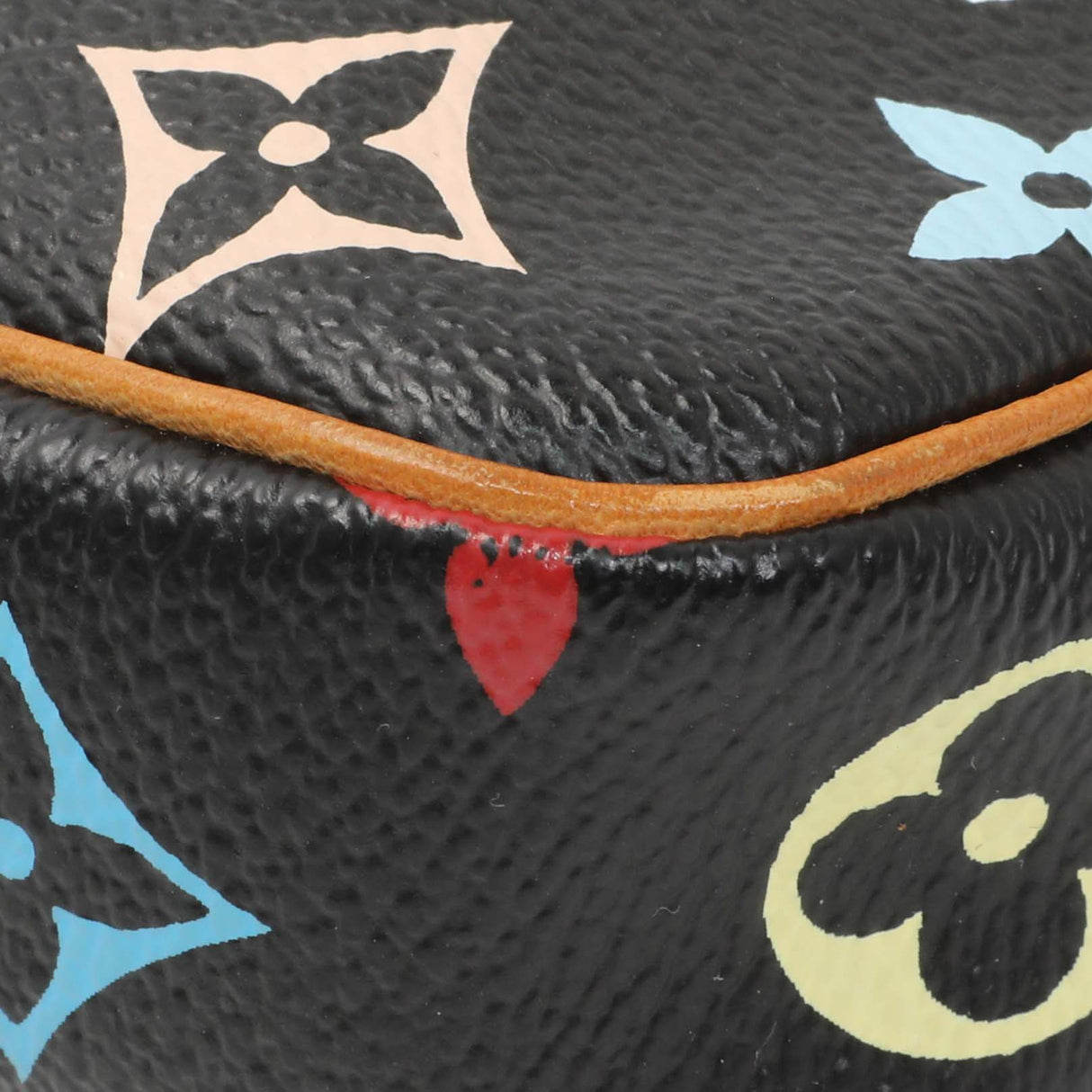 Louis Vuitton Black Monogram Multicolor Pochette Accessories Handbags Louis Vuitton