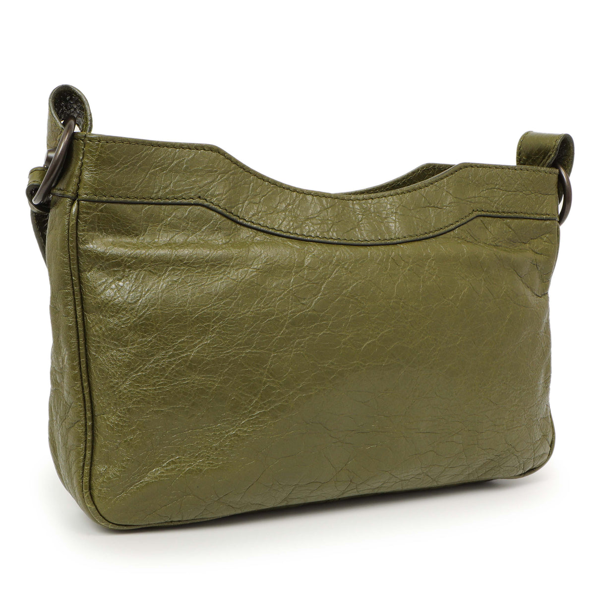 Balenciaga Olive Agneau Classic Hip Handbags Balenciaga