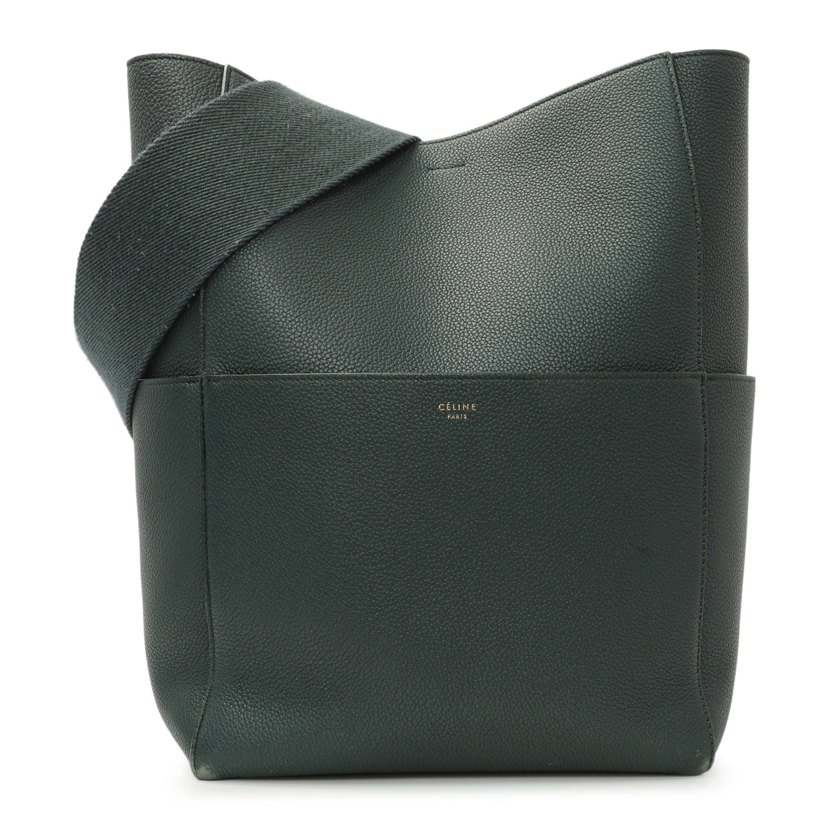 Celine Amazone Soft Grained Calfskin Sangle Bucket Bag Handbags Celine