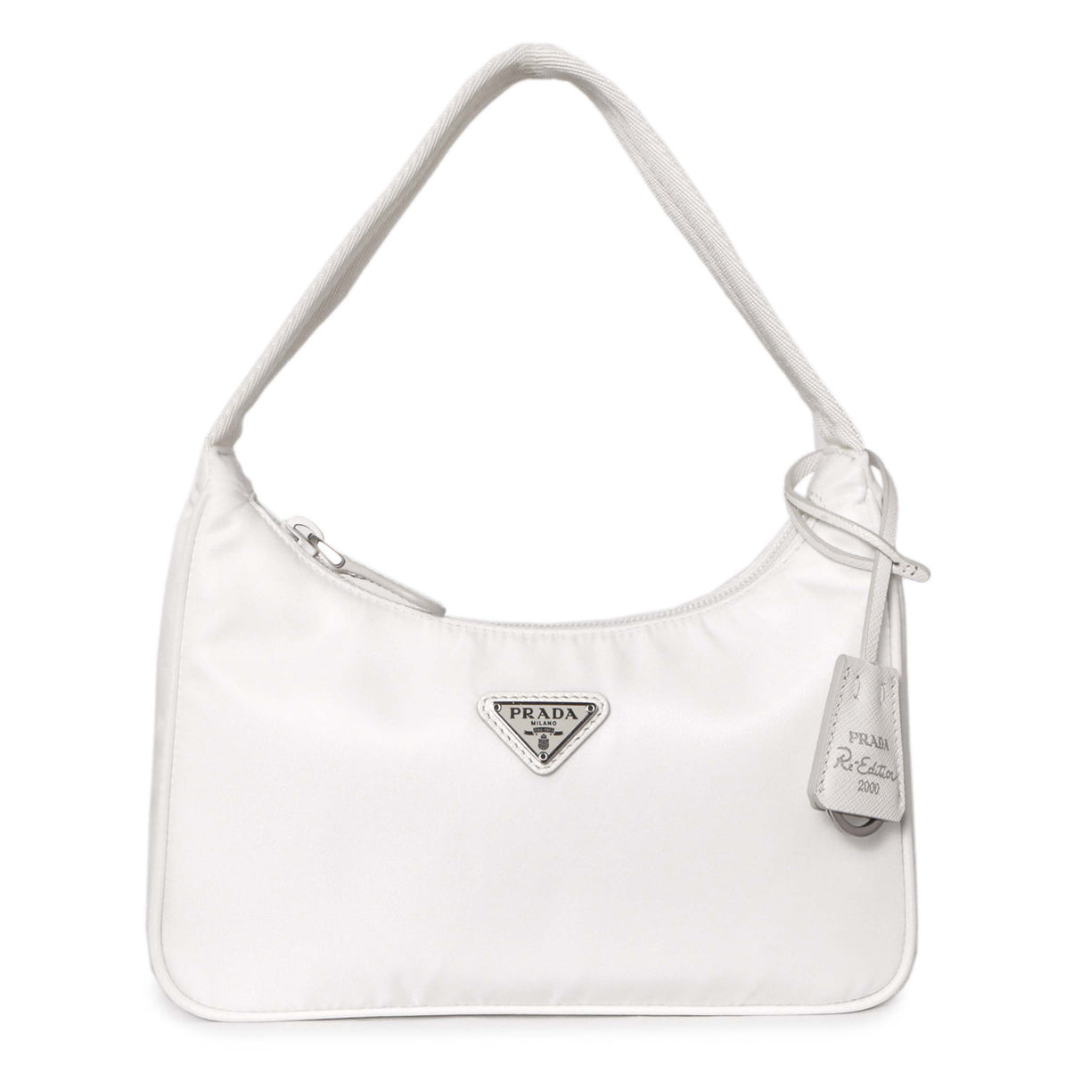 Prada Bianco Re-Nylon Mini Re-Edition 2000 Handbags Prada