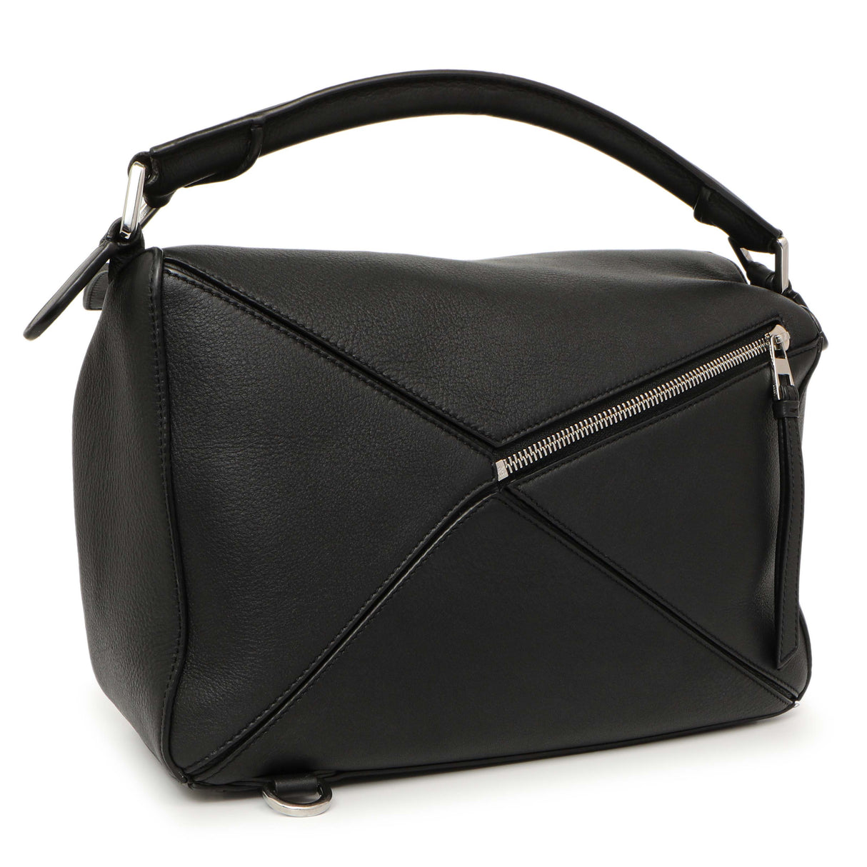 Loewe Black Calfskin Medium Puzzle Bag Handbags Loewe