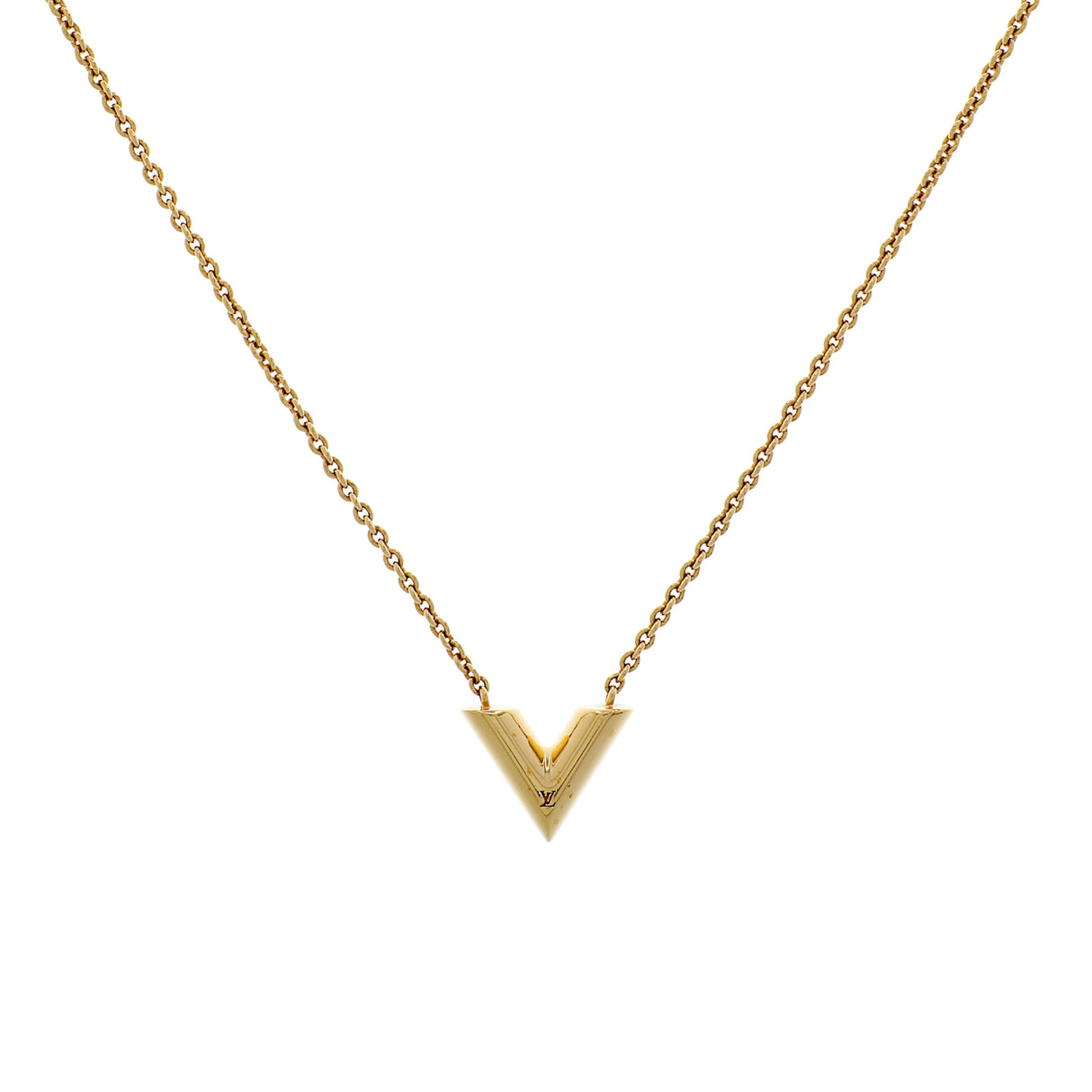Louis Vuitton Essential V Necklace Designer Jewellery Louis Vuitton
