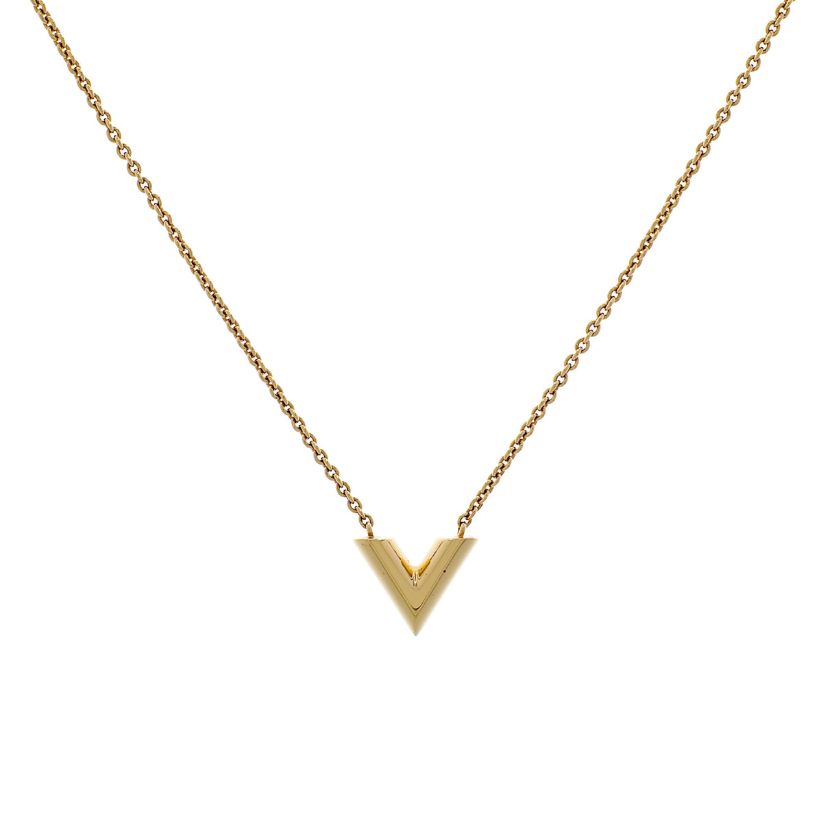 Louis Vuitton Essential V Necklace Designer Jewellery Louis Vuitton