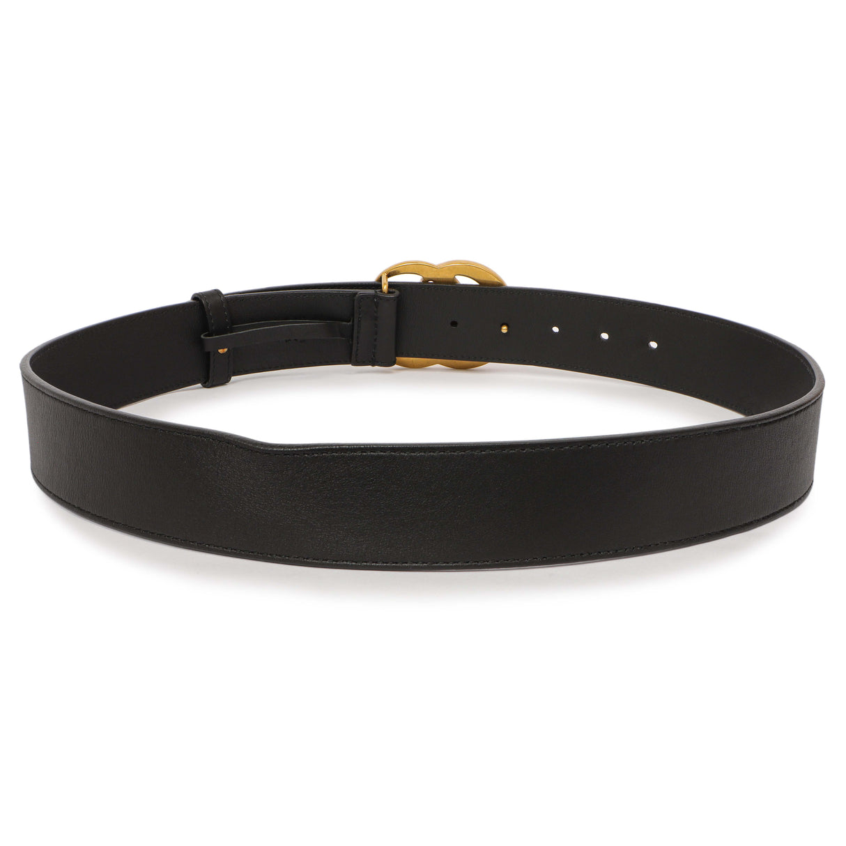 Gucci Black Calfskin Double G 40mm Belt Gucci