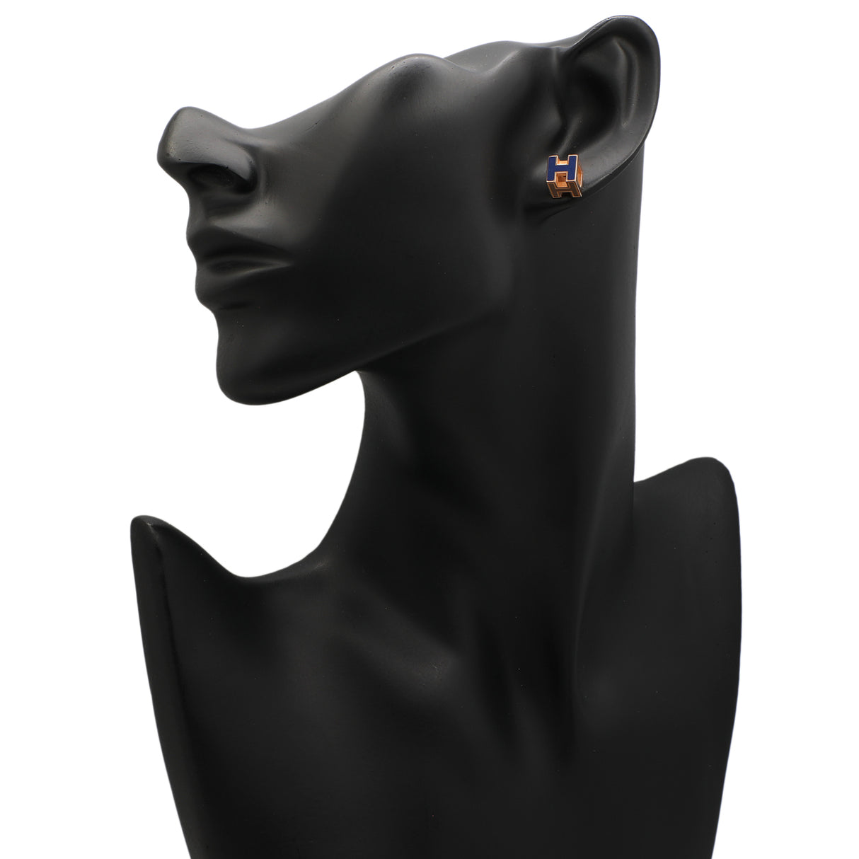 Hermes Lacquered Cage d'H Earrings Designer Jewellery Hermes